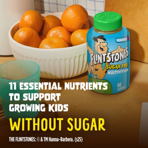 Flintstones™ Sugar Free Multivitamin Gummies Perspective: back