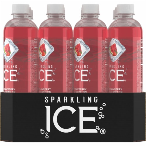 Sparkling Ice® Strawberry Watermelon Sparkling Water Perspective: back