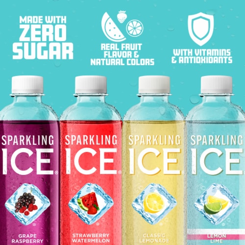 Sparkling Ice Blue Variety Pack Perspective: back
