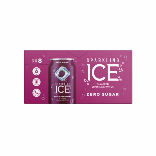 Sparkling Ice Black Raspberry Perspective: back