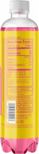 Sparkling Ice® Starburst™ Strawberry Flavored Sparkling Water Perspective: back