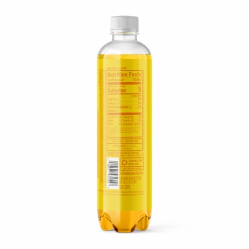Sparkling Ice® Starburst™ Lemon Flavored Sparkling Water Perspective: back