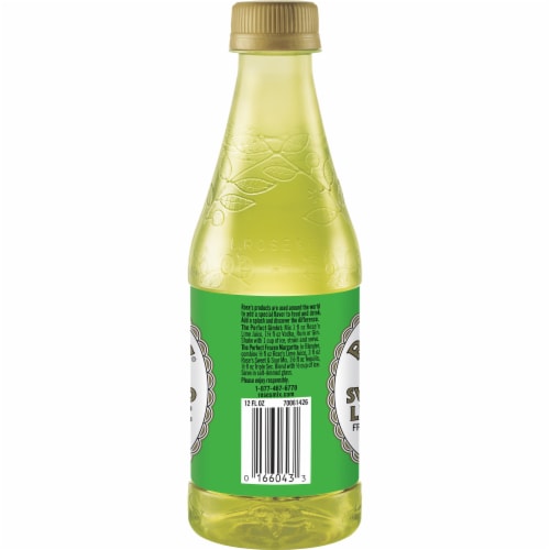 Rose's® Sweetened Lime Juice Cordial Prepared Cocktail Perspective: back