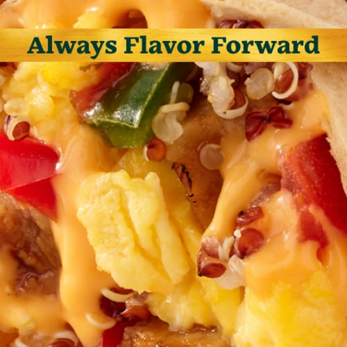 Sweet Earth Protein Lover's Vegetarian Frozen Breakfast Burrito Perspective: back