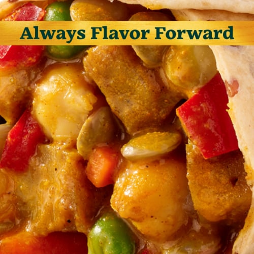 Sweet Earth Vegan The Curry Tiger Burrito Perspective: back