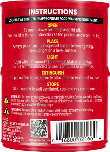 Royal Oak Fuel Canned Heat Perspective: back