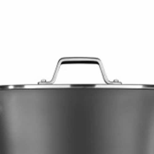 Calphalon Premier 8-Qt. Space-Saving Hard-Anodized Nonstick Stock Pot with Lid