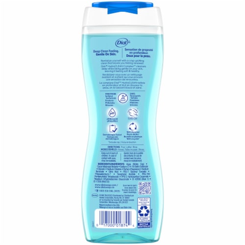 Dial® Refresh & Renew™ Body Wash Spring Water® Scent Dermatologist Tested Cleansing