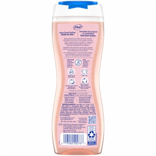 Dial Himalayan Salt Body Wash Perspective: back