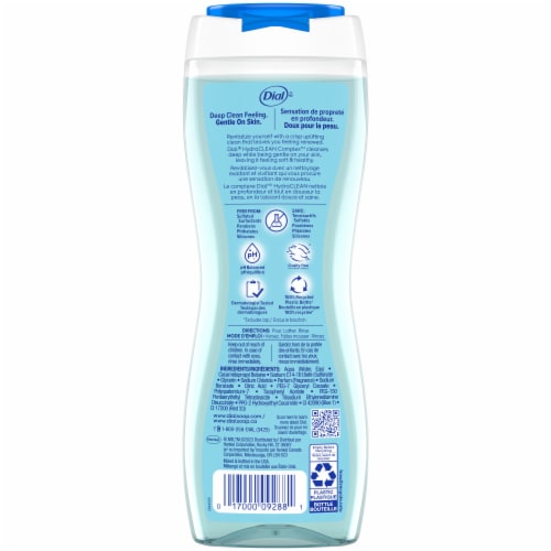 Dial® Refresh & Renew™ Coconut Water Hydrating Body Wash Perspective: back
