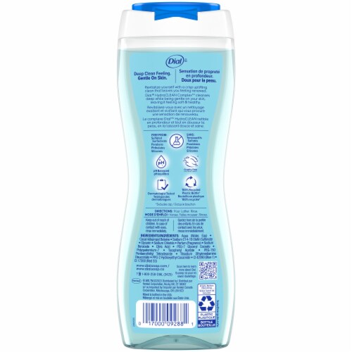 Dial® Refresh & Renew™ Coconut Water Hydrating Body Wash Perspective: back