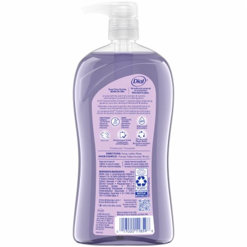 Dial® Lavender & Jasmine™ Hydrating Body Wash Perspective: back