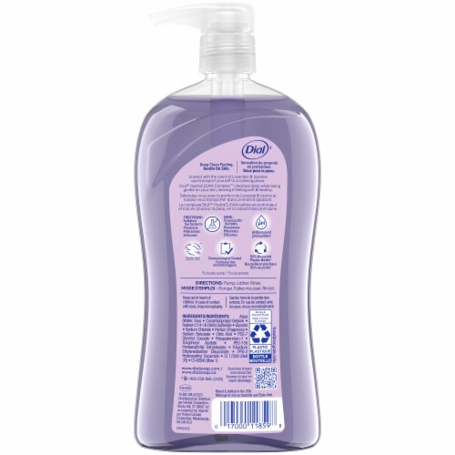 Dial® Lavender & Jasmine™ Hydrating Body Wash Perspective: back