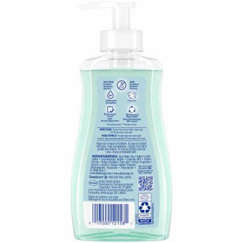 Dial® Liquid Hand Soap Coconut Water & Mango™ Scent Dermatologist Tested Paraben Free Perspective: back