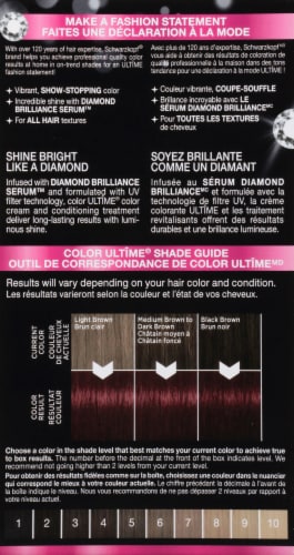Schwarzkopf® Color Ultime® 4.2 Mahogany Red Permanent Hair Color Perspective: back