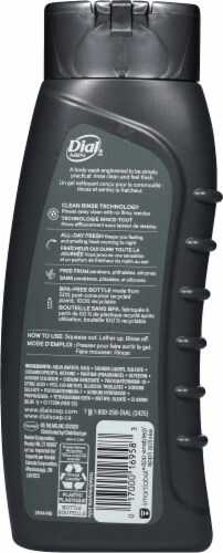 Dial® Men's Infinite Fresh Lasting Body Wash Perspective: back