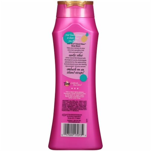 Tone® Island Vibes™ Pineapple & Plumeria Body Wash Perspective: back