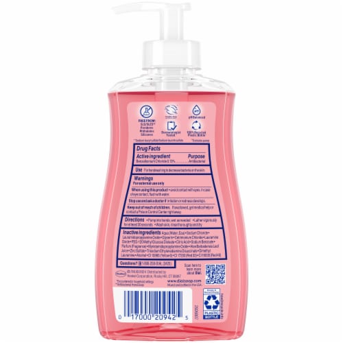 Dial Complete® Pomegranate & Tangerine Liquid Hand Soap Perspective: back