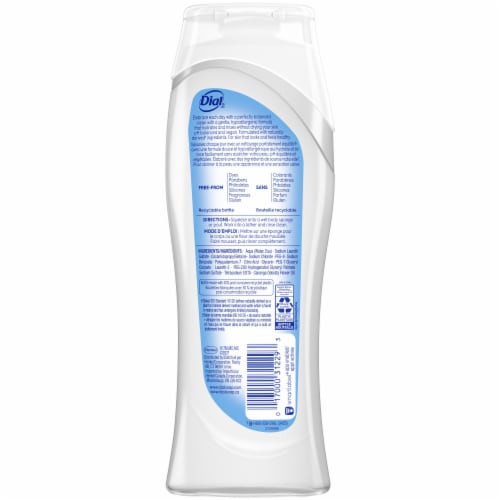 Dial Clean + Gentle Fragrance Free Body Wash Perspective: back