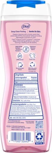 Dial Complete® Apple Blossom Scent Antibacterial Body Wash Perspective: back