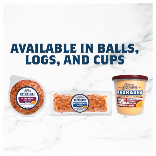 Kaukauna Port Wine Cheese Spread Perspective: back