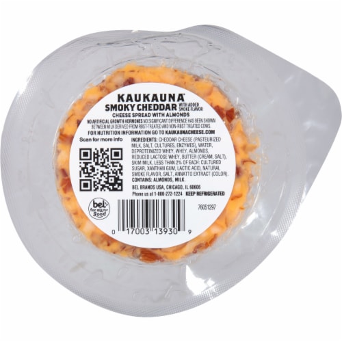 Kaukauna® Smoky Cheddar Cheese Spread Ball Perspective: back