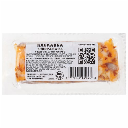 Kaukauna Double Sharp Block Cheese Perspective: back