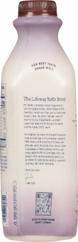 Lifeway® Organic Coconut Honey Kefir Cultured Whole Milk Perspective: back