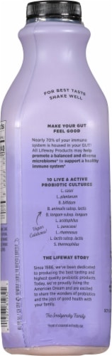 Lifeway® Oat Organic Dairy-Free Blueberry Maple Cultured Oat Milk Perspective: back