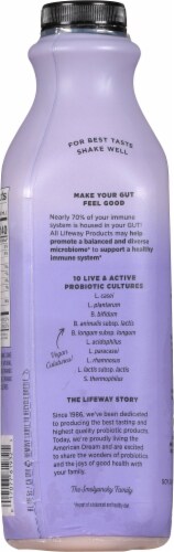 Lifeway® Oat Organic Dairy-Free Blueberry Maple Cultured Oat Milk Perspective: back
