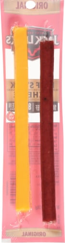 Jack Links® Original Beef & Cheese Combo Stick Perspective: back