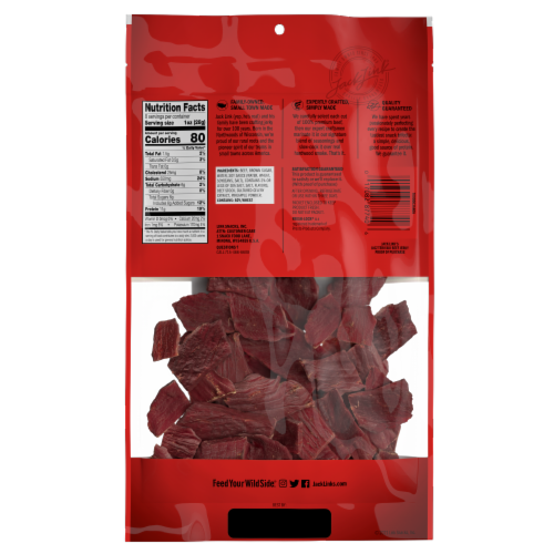 Jack Link's® Teriyaki Beef Jerky Family Size Pack Perspective: back