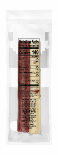 Jack Link's Original Beef & Pepper Jack Cheese Sticks Perspective: back