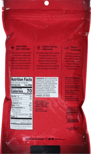 Jack Link's® Teriyaki Beef Steak Tender Bites Perspective: back