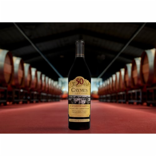 Caymus Vineyards Cabernet Sauvignon California Red Wine Perspective: back
