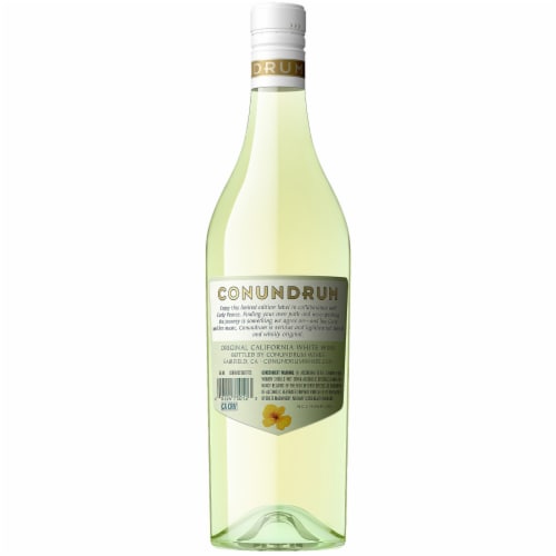 Conundrum Carly Pearce Edition Blend California White Wine Perspective: back