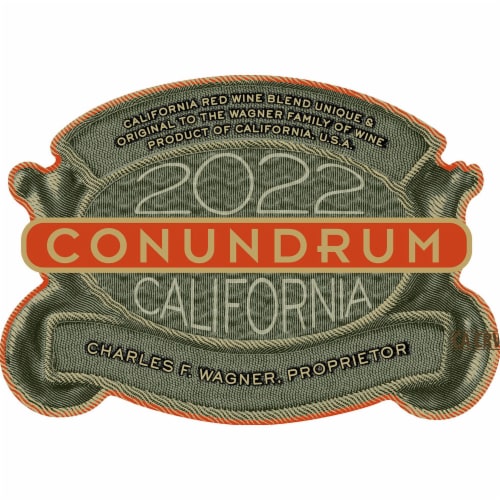 Caymus Vineyards Conundrum Red Wine Perspective: back
