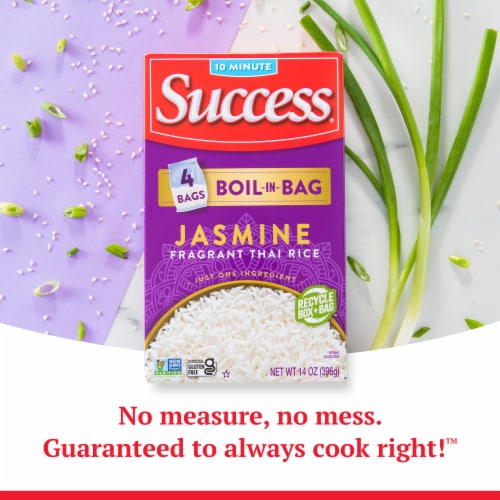 Success Boil-in-Bag Jasmine Rice Perspective: back