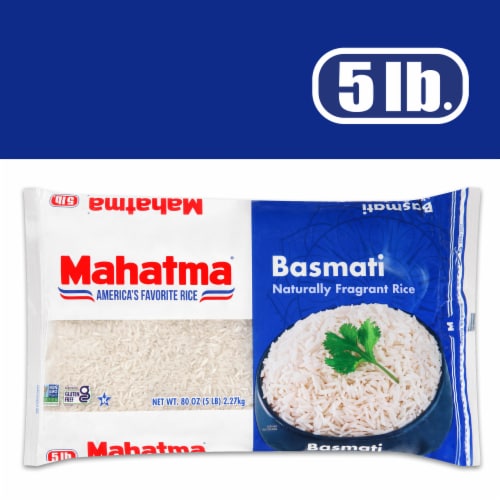 Mahatma Gluten-Free Basmati Rice Perspective: back