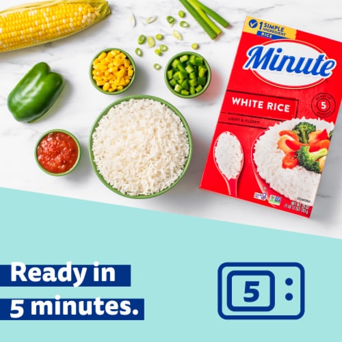 Minute® Gluten-Free Instant White Rice Perspective: back