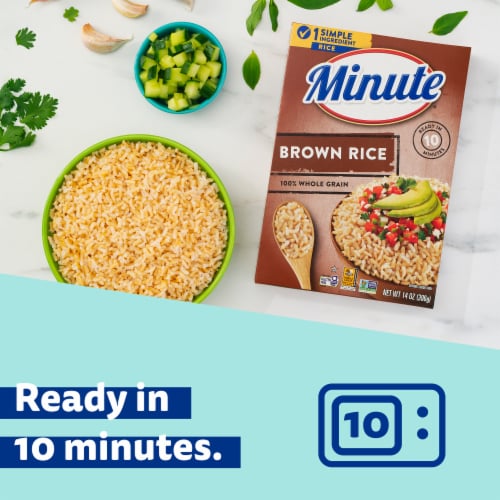 instant brown minute rice