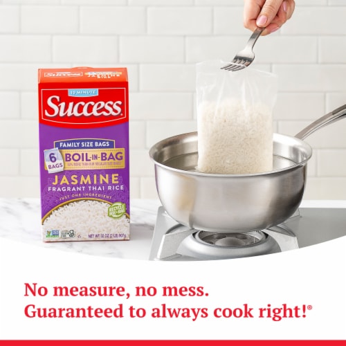 Success Boil-in-Bag Thai Jasmine Rice Perspective: back