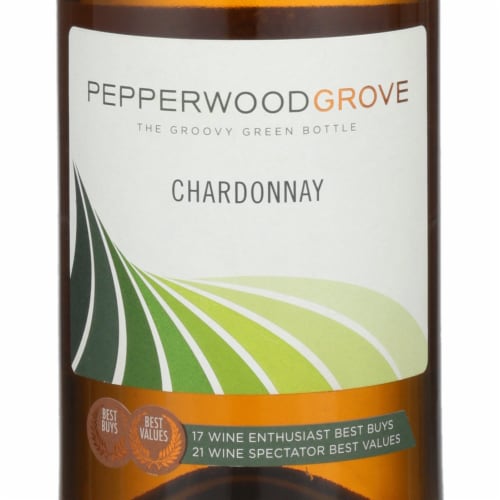 Pepperwood Grove Chardonnay California White Wine Perspective: back
