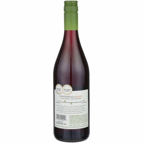 Pepperwood Grove Pinot Noir Red Wine International Perspective: back
