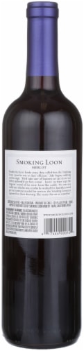 Smoking Loon Merlot California Red Wine Perspective: back