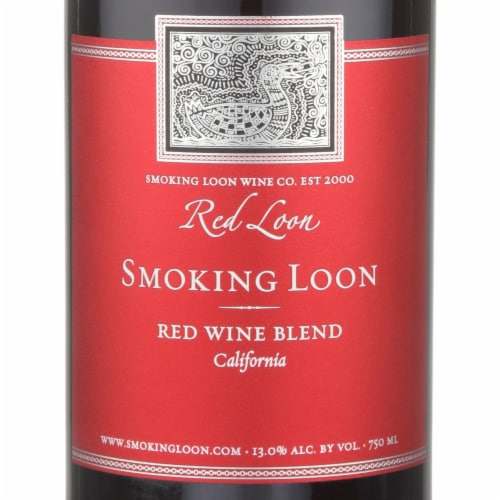 Smoking Loon California Red Wine Perspective: back