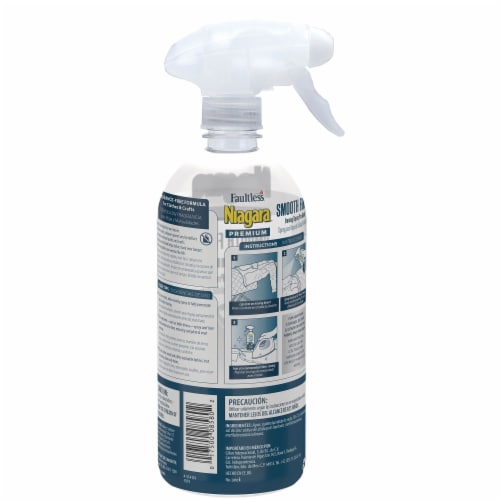 Niagra® Non Aerosole Original Fresh Linen Scent Spray Starch Laundry Supplies Perspective: back