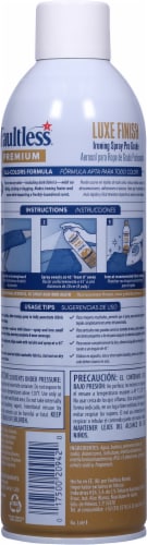 Faultless Premium Professional Starch Spray Luxe Finish Ironing Spray Starch Perspective: back