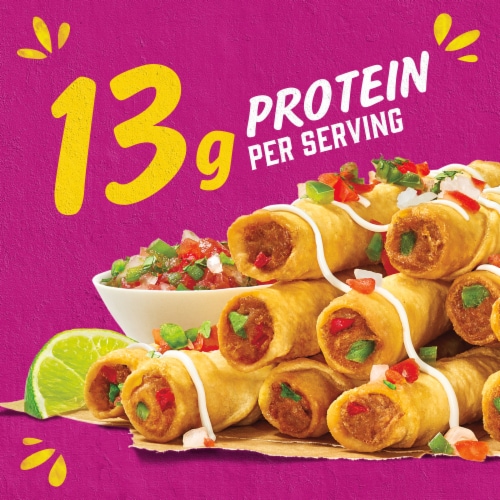 Delimex Beef & Meyer 18 Fred - Large Taquitos Snacks, Flour Frozen Cheese ct