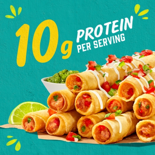 Delimex Chicken & Cheese Large Flour Taquitos Frozen Snacks, 18 ct - Gerbes  Super Markets